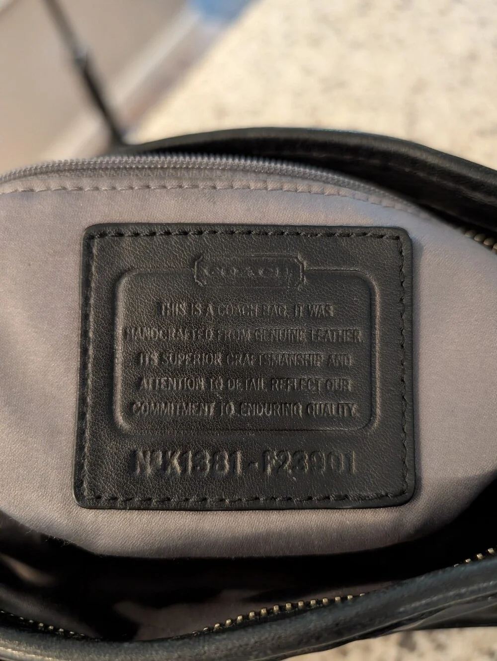 Coach Soft Black Shoulder Bags